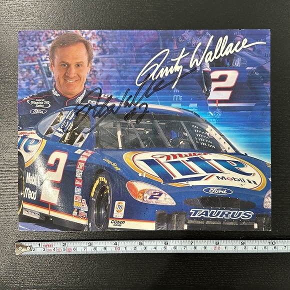 Rusty Wallace NASCAR #2 Driver Signed Photo - Picture 2 of 4